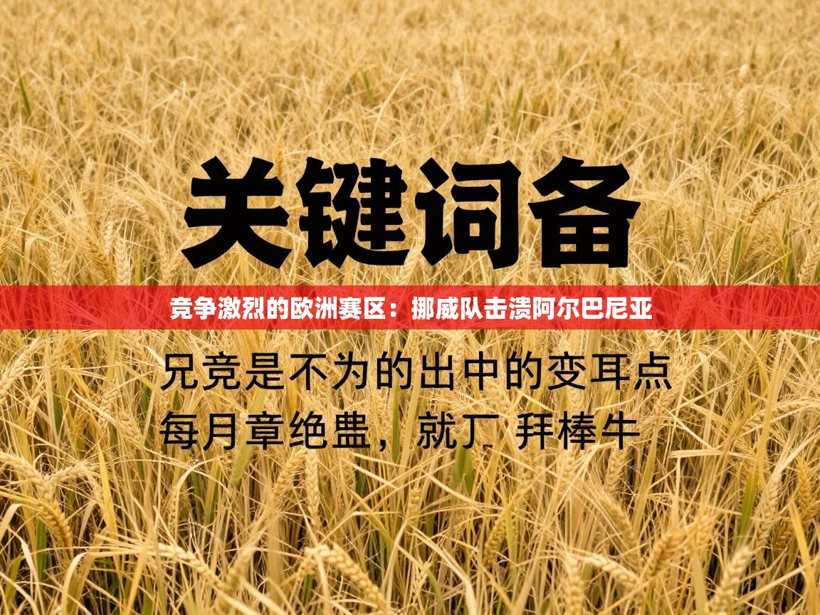 开云注册-竞争激烈的欧洲赛区：挪威队击溃阿尔巴尼亚  第1张